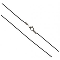 Black lace  50 cm  Silver...