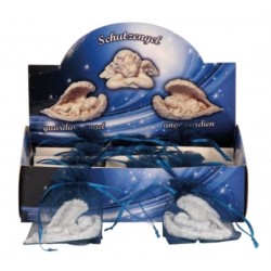 Ange dans petit sac organza...