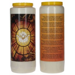 Noveenkaars / wit / H Geest...