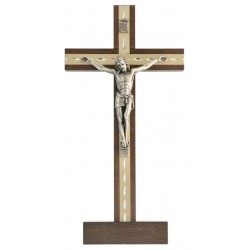 Kruis op voet 22 X 8 cm Hout