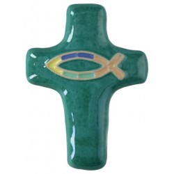 Croix Ceramique   11 X 8.5...