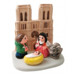 Christam crib in terracotta...