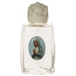 Bouteille Verre Vierge priante