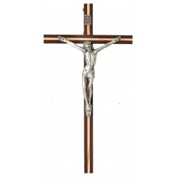 Kruisbeeld - 25 cm - Hout...