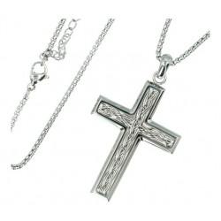 Croix en acier 44 x 32 mm...