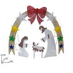 Kerstgroep van 3 figuren -...