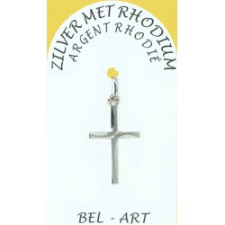 Croix Argent Rhodié - 20 X...