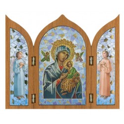 Drieluik 12 X H10 cm - OLV...