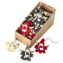 Fabric angel to hang up