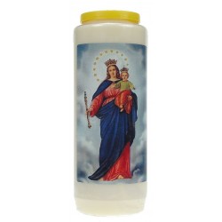 Noveenkaars / wit / OLV...