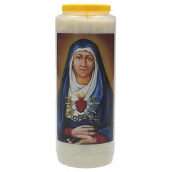 9 days candle / white / Our...