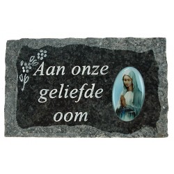 Plaque Cimetiere Aan Onze...