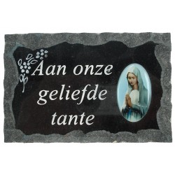 Plate of cemeteries Aan...