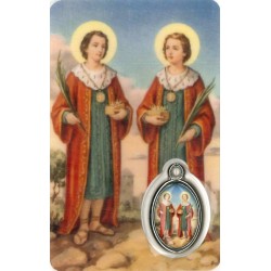 Kaart-medaille-gebed - Voor...
