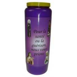 9 days candle / purple /...