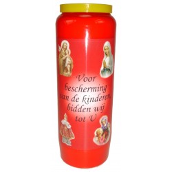 Noveenkaars / rood / V....