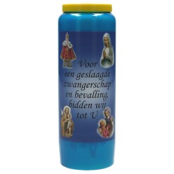 Noveenkaars / blauw / V....