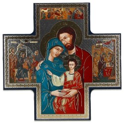 Icon 15 x 15 cm Cross Holy...