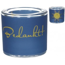 Glass  warmers 6 X 6.5 Bedankt