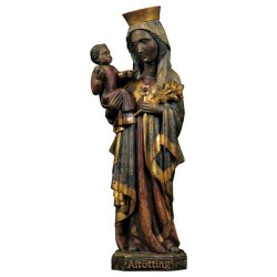 Statue en bois sculpté...