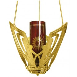 Lampe St Sacrement    H 30 Cm