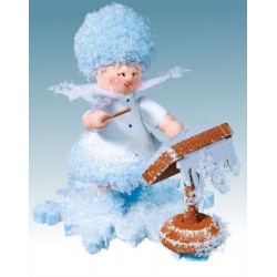 Flocon De Neige-Bois 5.7 Cm...