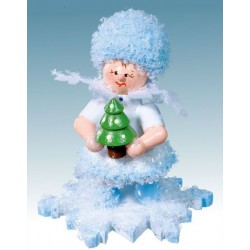 Flocon De Neige-Bois 5.7 Cm...