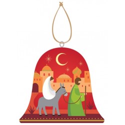 Kerstdecoratie in een vorm...