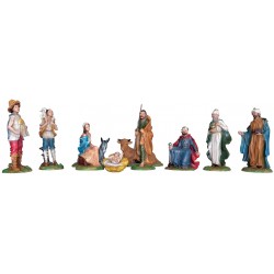 Crèche de Noël en résine...