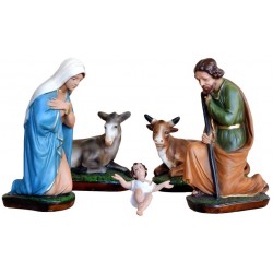 Crèche de Noël en résine...