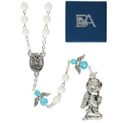 Rozenkrans Glas Lichtblauw...