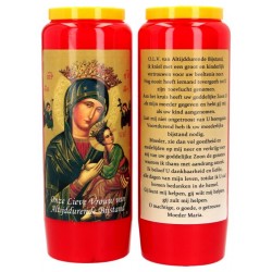 9 days candle / red / Our...