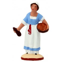 Santon Gateau 7 cm - Mogette