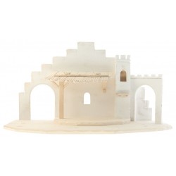 Houtsnijwerk stal (75 x 43...