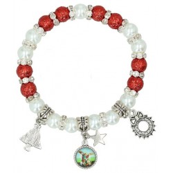 Armband op elastiek+H...
