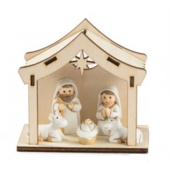Crèche de Noël avec 5...