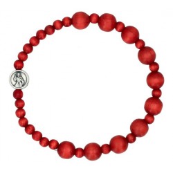 Bracelet sur élastique Bois...