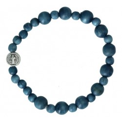 Bracelet sur élastique Bois...