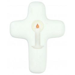 Cross 11 x 9cm - Candle