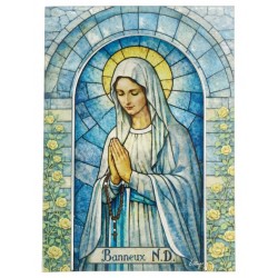 Cadre en verre Notre Dame...