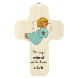 Printed wooden wall cross,...